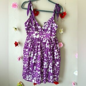 | Y2K | American Eagle Outfitters Purple Floral Dress💜